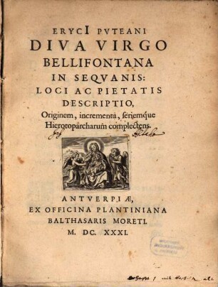 Diva Virgo Bellifontana Maria