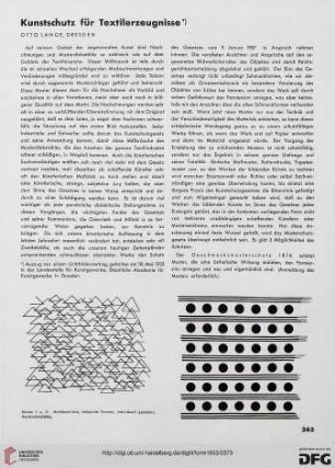 8: Kunstschutz für Textilerzeugnisse