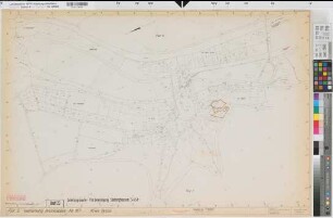 Siedlinghausen (Winterberg), Flurbereinigung Siedlinghausen, Bl. 23 Zuteilungskarte Brunskappel Flur 2