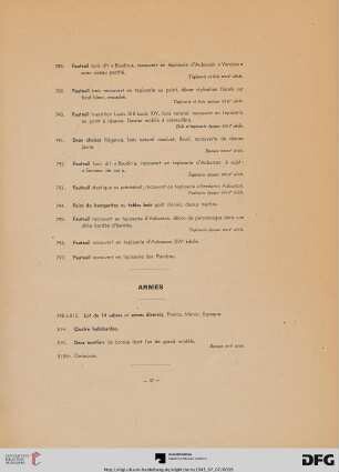 Armes (Nr. 798-815)