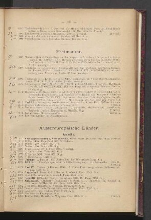 Aussereuropäische Länder