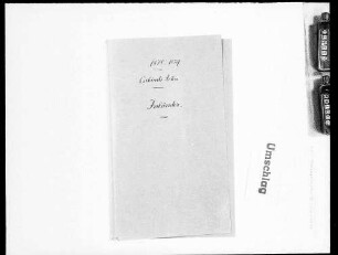 Eingaben und Gesuche (1878-1879)