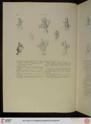 Weibliche Figuren auf Tieren