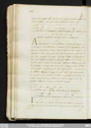 Perche i Castrati habbiano la voce piu acuta e sottile de gli altri huomini