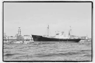 Brandenburg (1951), Frachtschiff, Hamburg-Amerika Linie, Hamburg, Bau-Nr. 443