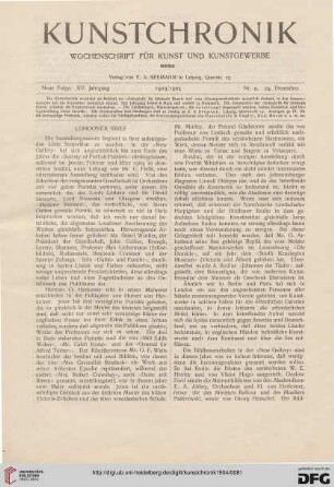 Heft 9 (24. Dezember 1903)