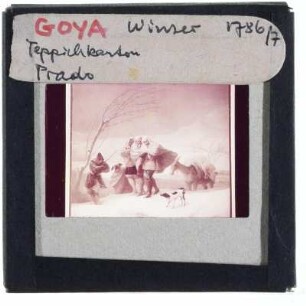Goya, La nevada o El invierno (Der Schneesturm)