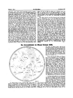 Der Sternenhimmel im Monat Februar 1936