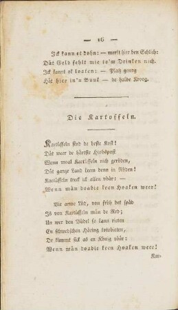 Die Kartoffeln