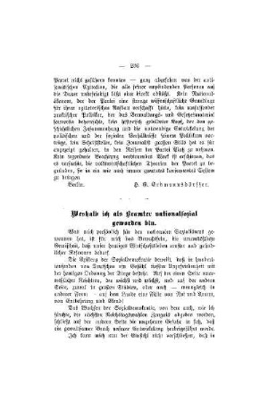 Weshalb ich als Beamter nationalsozial geworden bin