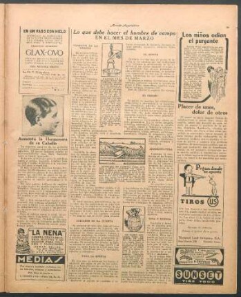 Lo que debe hacer el hombre de campo en el mes de Marzo