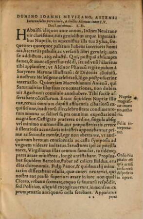 Sylvae nuptialis, libri sex