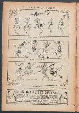 La danza de los aliados - [Cómic] : (Del "Sketch", de Londres)