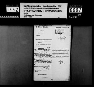Bildung und Zusammensetzung der Amtsversammlung im Oberamtsbezirk Künzelsau