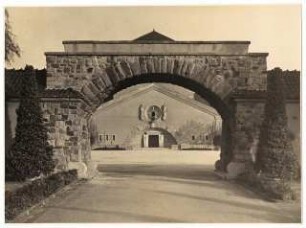 Hauptfriedhof, Dortmund: Ansicht Eingang und Hauptgebäude