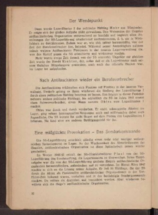 Der Wendepunkt