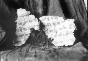 Zentralasien. Pothi-Handschrift. Fragment eines Blattes in Sanskrit