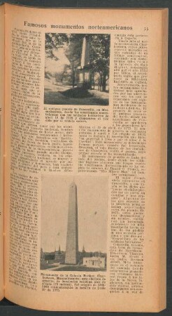 Famosos monumentos norteamericanos