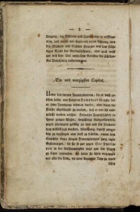 Ein und vierzigstes Capitel.