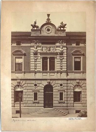 Neureuther, Gottfried von; München; Königlich - Bayerische Polytechnische Schule (TU) - Südflügel