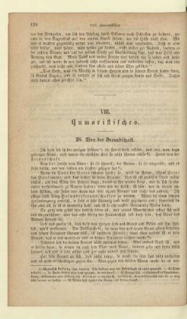 VIII. Humoristisches