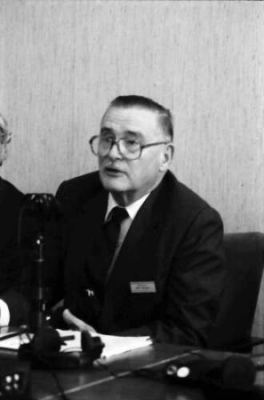 39. Tagung 1989 Chemiker; Eröffnung: Ansprache James M. Buchanan