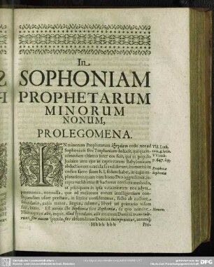 [Sophonias]