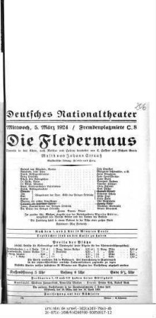 Die Fledermaus