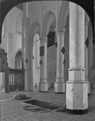 Motiv aus der Delfter Oude Kerk