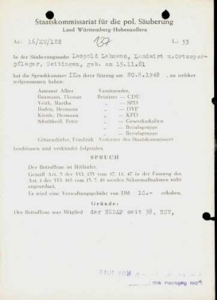 Lehmann, Leopold