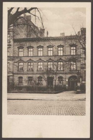Ansichtskarte Rektorendienstwohnung Volksschule Berlin, Tempelhofer Ufer 20 [2/2]