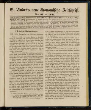 Nro. 97. - 1847