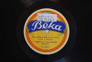 Da Draakschenk : Volkslied in erzgebirgischer Mundart