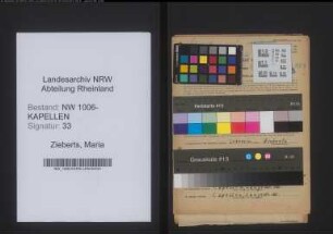 Entnazifizierung Maria Zieberts , geb. 11.05.1894 (Lehrerin)