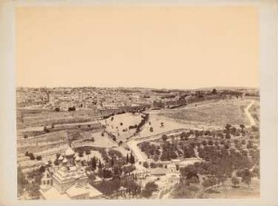 Tempelberg, Jerusalem: Vogelschau