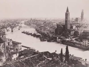 Italien, Verona, Etsch-Brücke