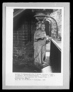 Trägerfigur Johannes des Täufers