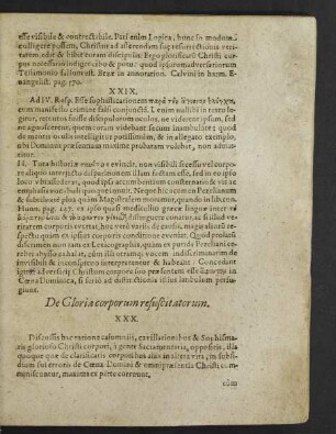 De Gloria corporum resuscitatorum.