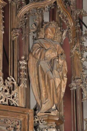 Lorcher Hochaltar — Kreuzigungsgruppe — Johannes der Evangelist