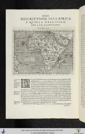 Descrittione dell’ Africa.