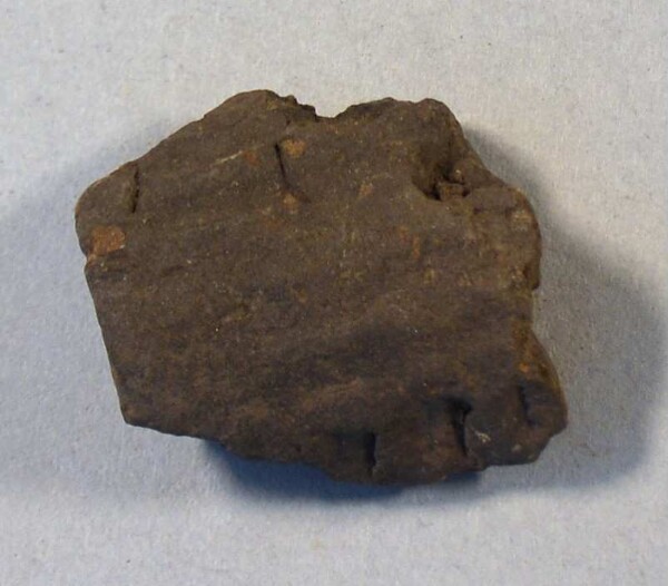 Fragment eines Gefäßes