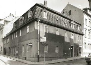 Meißen-Vorbrücke, Zscheilaer Straße 7. Wohnhaus mit Laden (1751/1800)