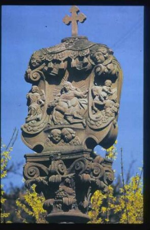 Bildstock von 1763 in Großrinderfeld
