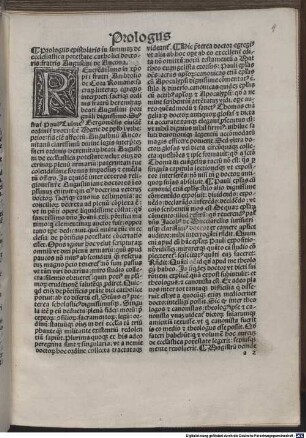 Prologus epistolaris in summa[m] de ecclesiastica potestate: catholici doctoris: fratris Augustini de Ancona