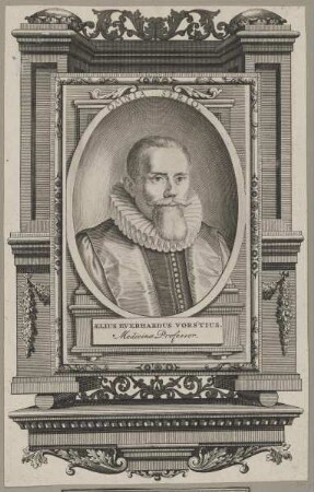 Bildnis des Aelius Everhardus Vorstius