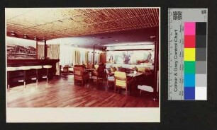 Foto der "Jerusalem" von der Inneneinrichtung, wie Bar, Restaurant, Treppenhaus, Kabinen sowie Maschinenraum