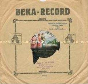 Beka-Record-Plattenhülle