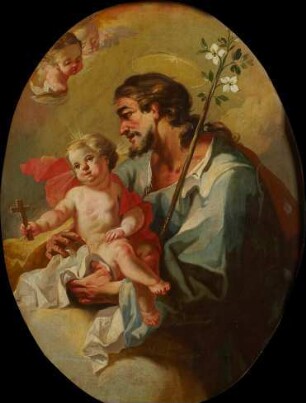 Heiliger Joseph mit dem Christkind