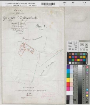 Werthenbach (Netphen), Hudebefreiung Werthenbach, Brouillonkarte