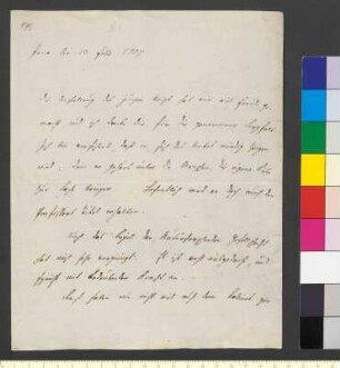 Brief von Knebel, Karl Ludwig von an Goethe, Johann Wolfgang von